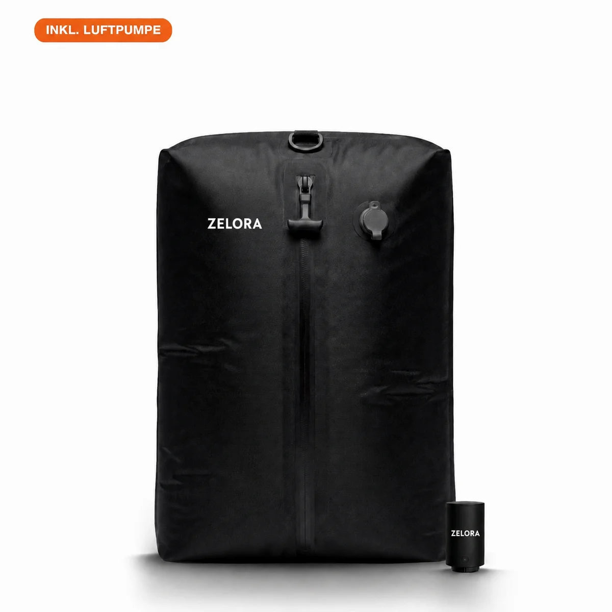 ZELORA Reise-Kompressionstasche mit USB-C-Pumpe
